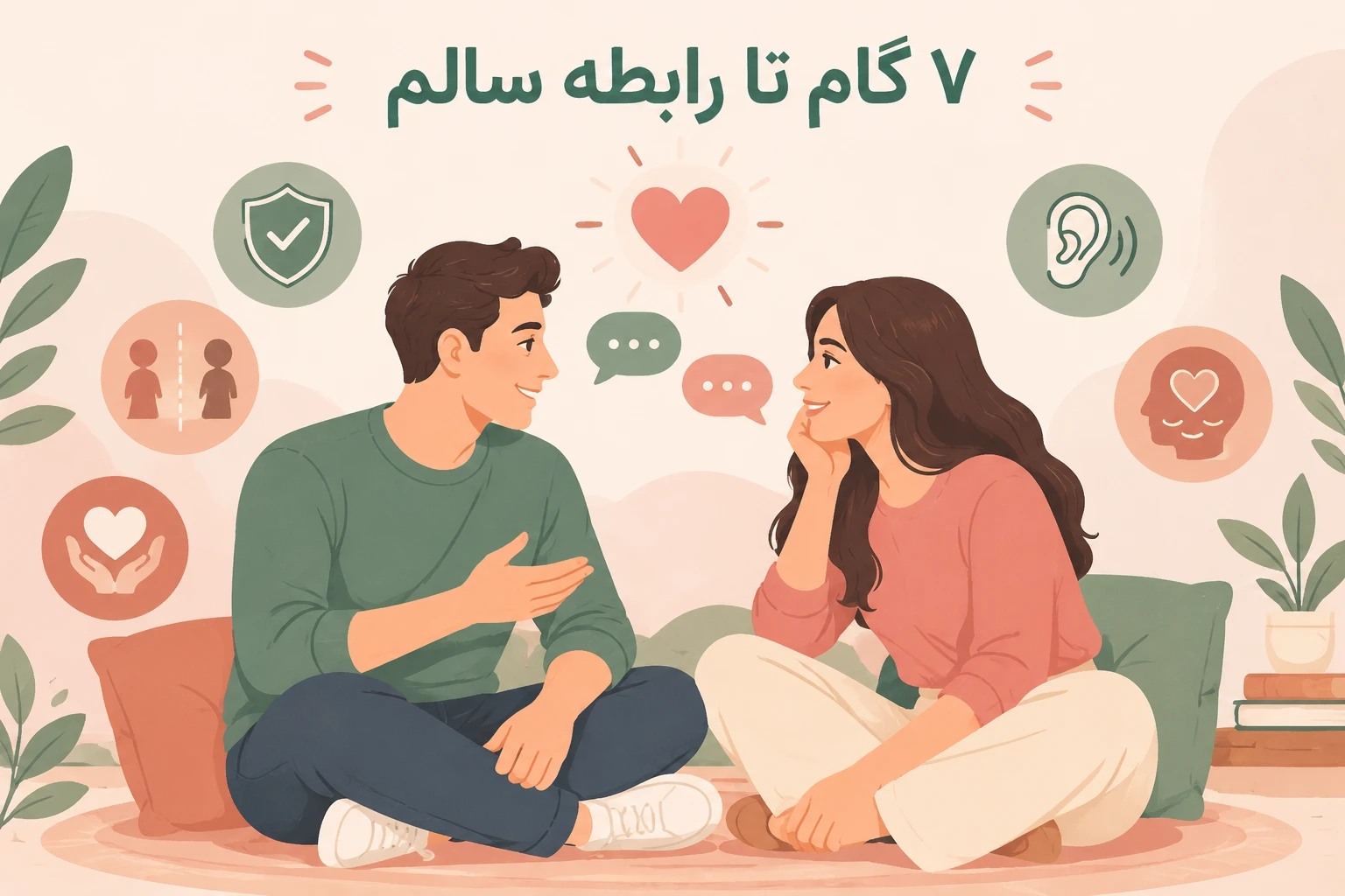 مشاوره ارتباط با جنس مخالف؛ 7 گام تا رابطه سالم